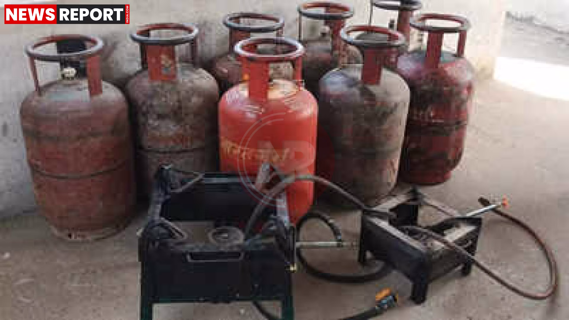 घरेलू LPG सिलेंडर का व्यावसायिक उपयोग करते ढाबा या फास्ट फूड स्टॉल