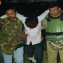 पुलिस और बदमाशों के बीच मुठभेड़ के बाद गिरफ्तार आरोपी
