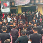 रामनगर में अठारह बनी हाशिम के ताबूत जुलूस में उमड़ा जनसैलाब और अज़ादार