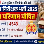 उत्तर प्रदेश पुलिस SI भर्ती 2025 परिणाम घोषित होने पर जश्न मनाते अभ्यर्थी