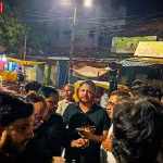 रामनगर में 28 सफर के जुलूस में नौहा और मातम करते हुए अकीदतमंद
