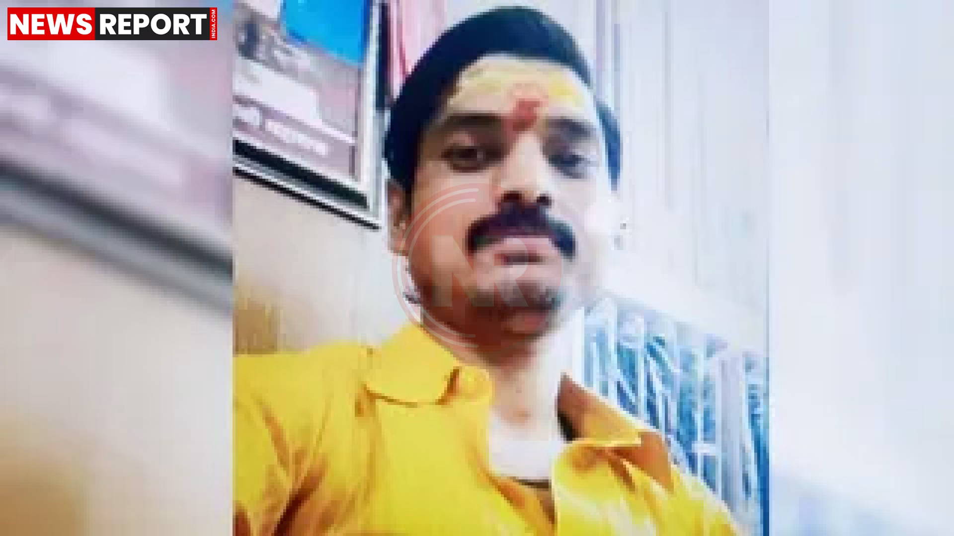 वाराणसी के पांडेयपुर में गोली लगने की घटना का घटनास्थल या पुलिस जांच का दृश्य।